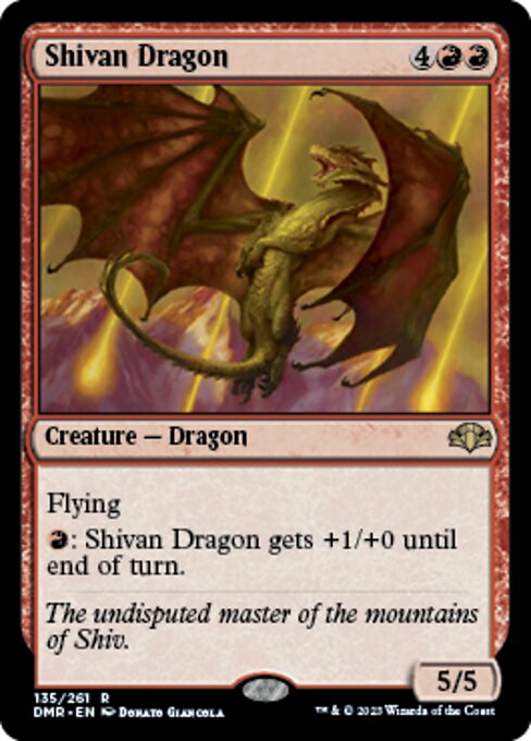 Shivan Dragon [Foil]
