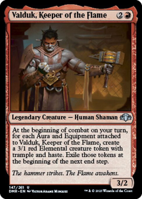 Valduk, Keeper of the Flame [Foil]