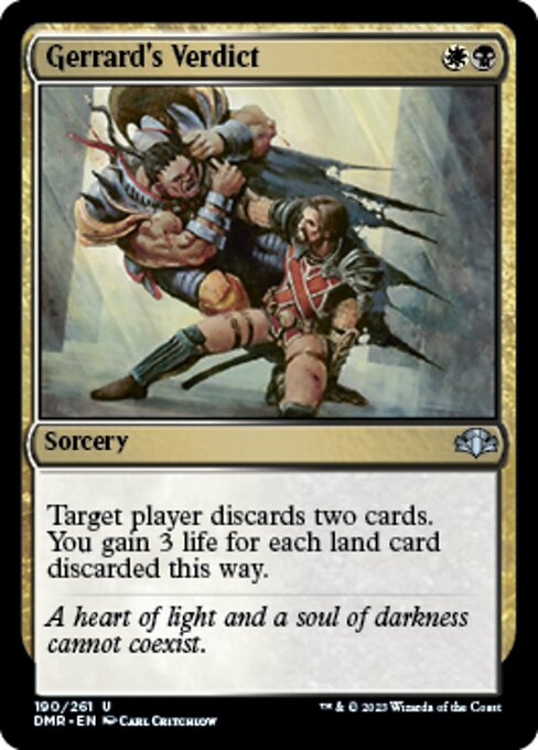 Gerrard's Verdict [Foil]