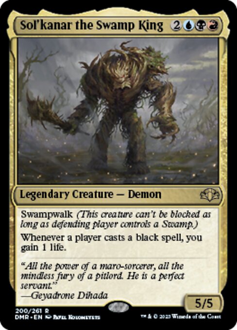 Sol'kanar the Swamp King [Foil]
