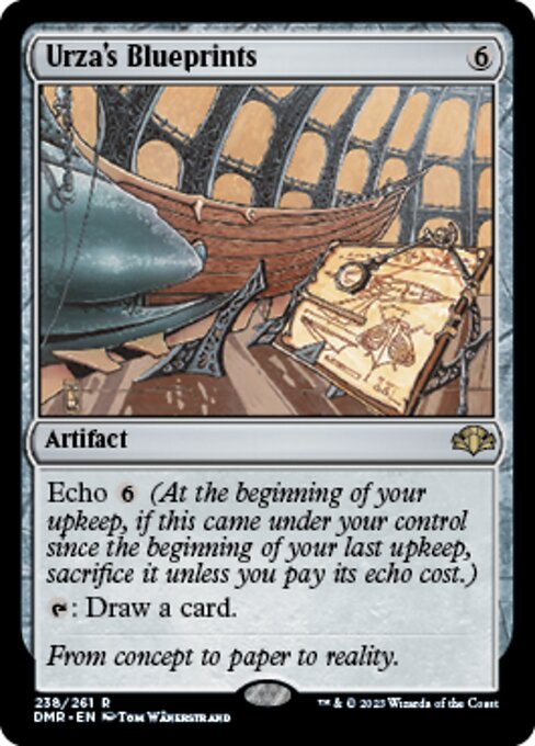 Urza's Blueprints [Foil]
