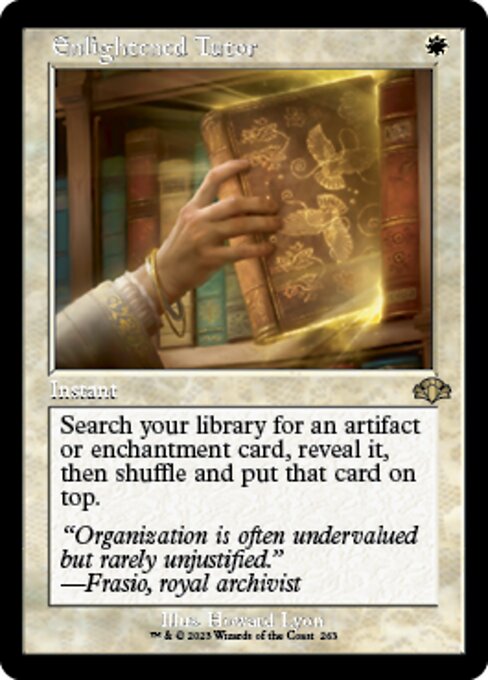 Enlightened Tutor [Showcase Retro Frame]