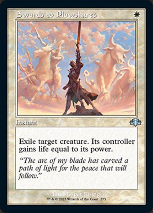 Swords to Plowshares [Showcase Retro Frame Foil]