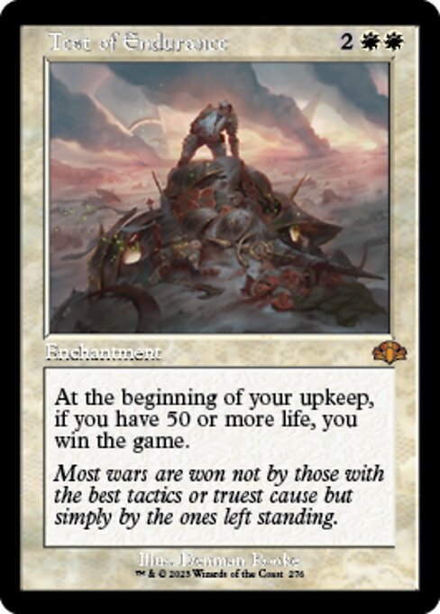 Test of Endurance [Showcase Retro Frame Foil]