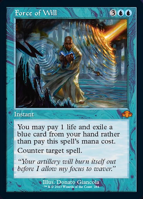 Force of Will [Showcase Retro Frame]
