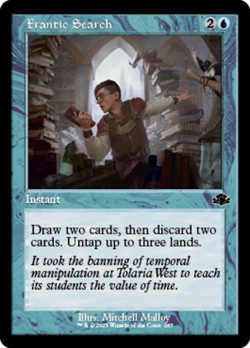 Frantic Search [Showcase Retro Frame Foil]