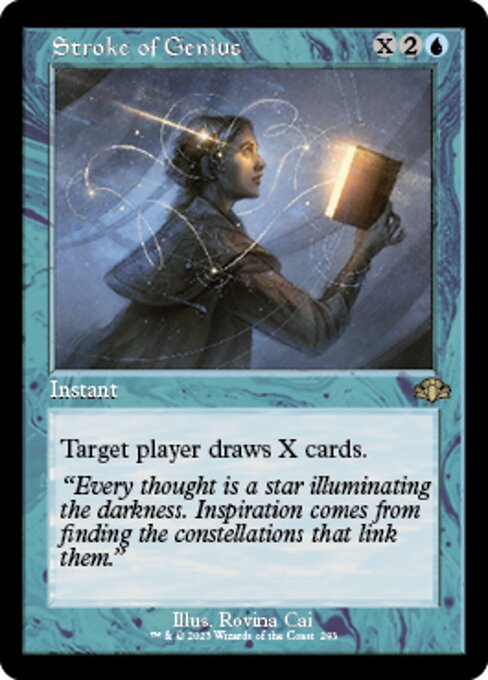 Stroke of Genius [Showcase Retro Frame]