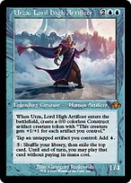 Urza, Lord High Artificer [Showcase Retro Frame]