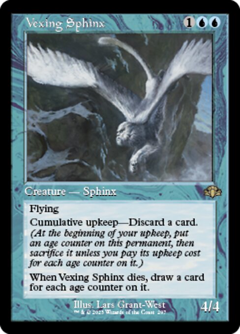Vexing Sphinx [Showcase Retro Frame]