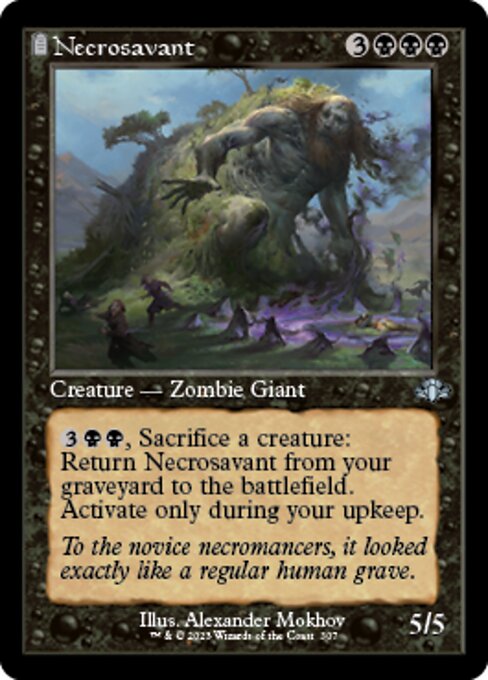 Necrosavant [Showcase Retro Frame Foil]