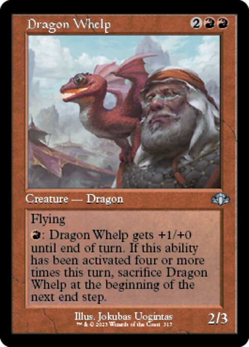 Dragon Whelp [Showcase Retro Frame]