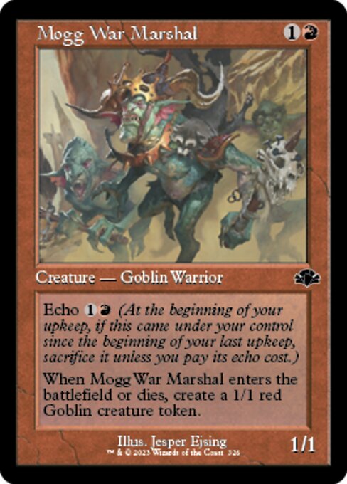 Mogg War Marshal [Showcase Retro Frame Foil]