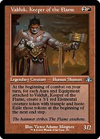 Valduk, Keeper of the Flame [Showcase Retro Frame]