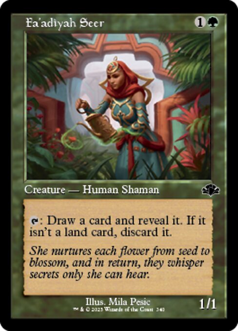Fa'adiyah Seer [Showcase Retro Frame Foil]