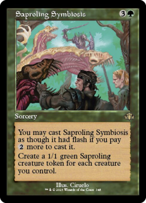 Saproling Symbiosis [Showcase Retro Frame Foil]