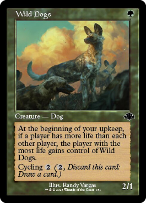 Wild Dogs [Showcase Retro Frame Foil]
