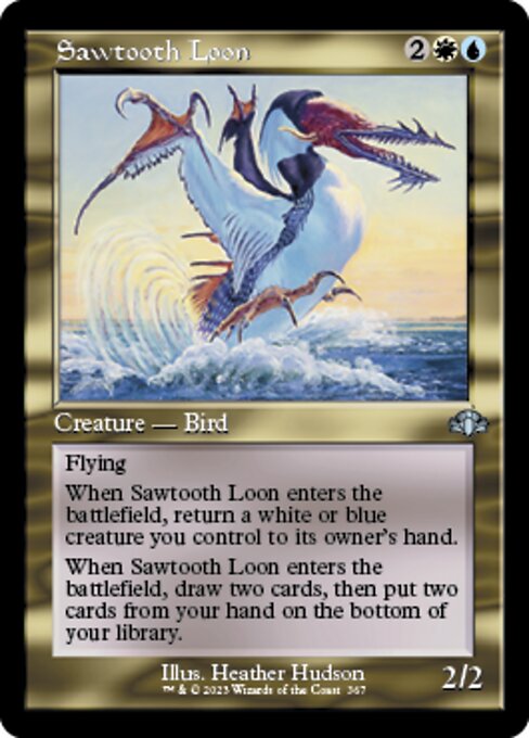 Sawtooth Loon [Showcase Retro Frame Foil]