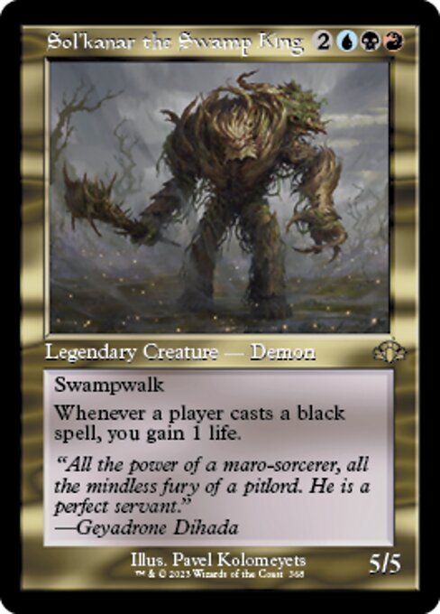 Sol'kanar the Swamp King [Showcase Retro Frame Foil]