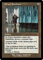 Urza's Incubator [Showcase Retro Frame]