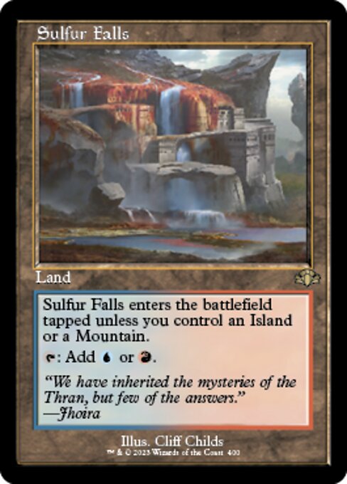 Sulfur Falls [Showcase Retro Frame Foil]
