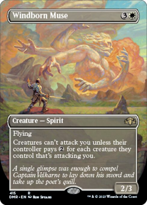 Windborn Muse [Borderless Foil]