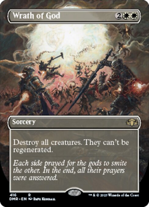 Wrath of God [Borderless Foil]