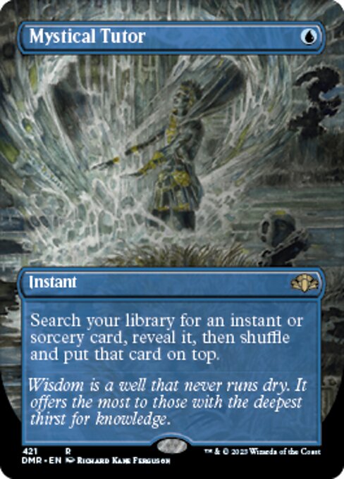 Mystical Tutor [Borderless Foil]