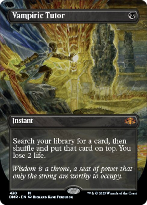 Vampiric Tutor [Borderless]