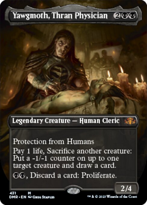 Yawgmoth, Thran Physician [Borderless]