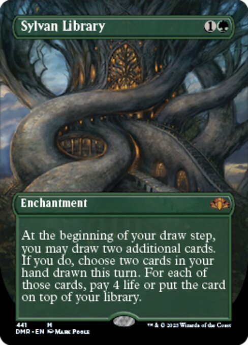 Sylvan Library [Borderless Foil]