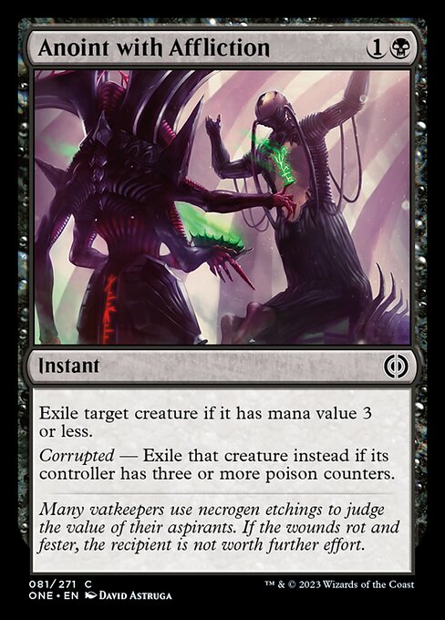 Anoint with Affliction [Foil]
