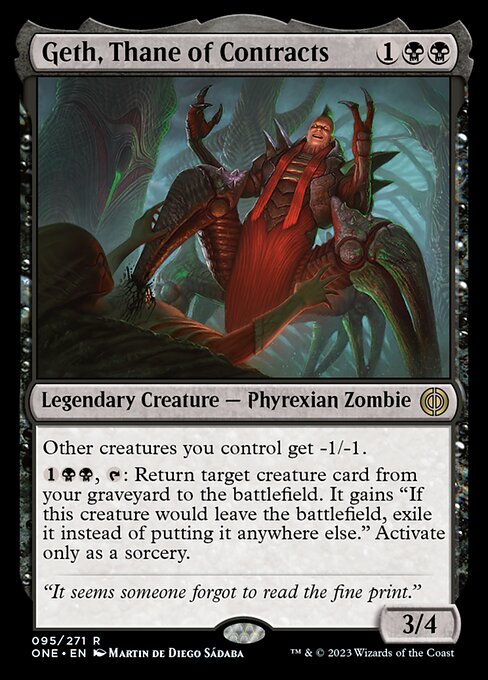 Geth, Thane of Contracts [Foil]