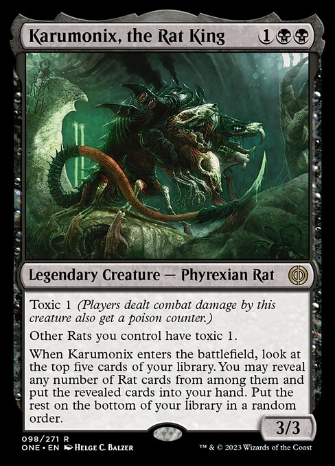 Karumonix, the Rat King [Foil]