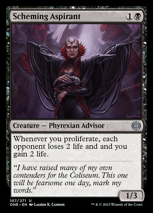 Scheming Aspirant [Foil]