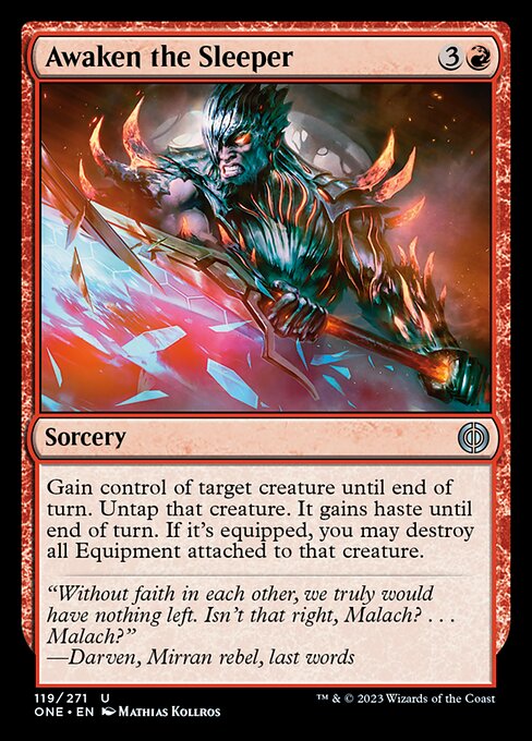 Awaken the Sleeper [Foil]