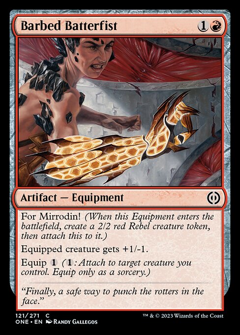 Barbed Batterfist [Foil]