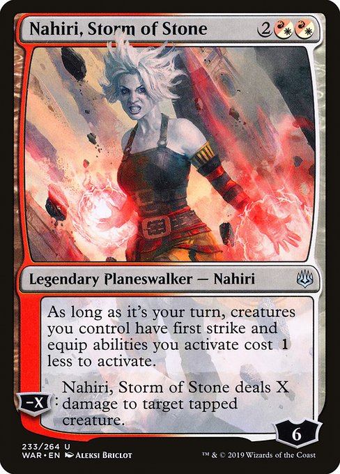 Nahiri, Storm of Stone [Foil]