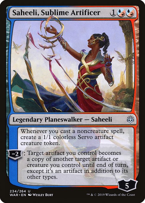 Saheeli, Sublime Artificer [Foil]