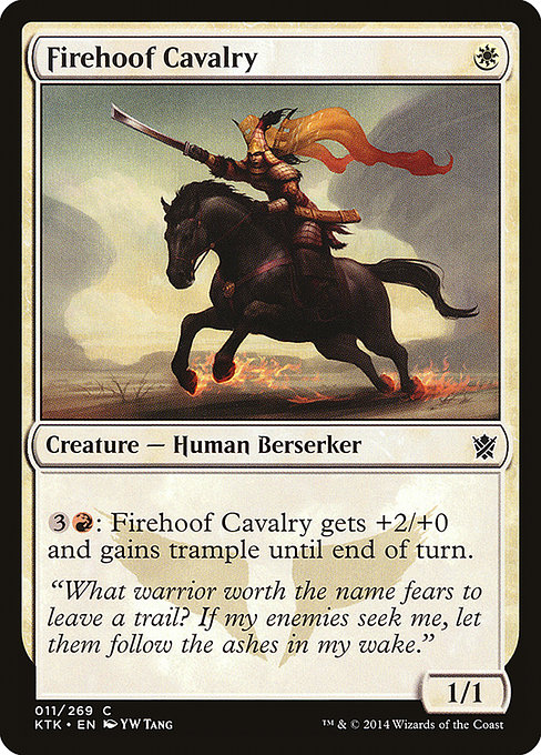Firehoof Cavalry [Foil]