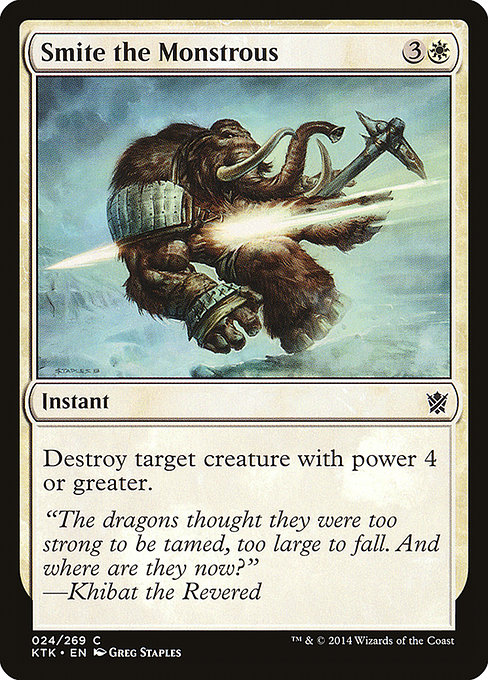 Smite the Monstrous [Foil]