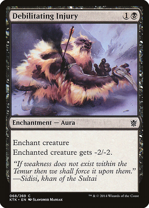 Debilitating Injury [Foil]