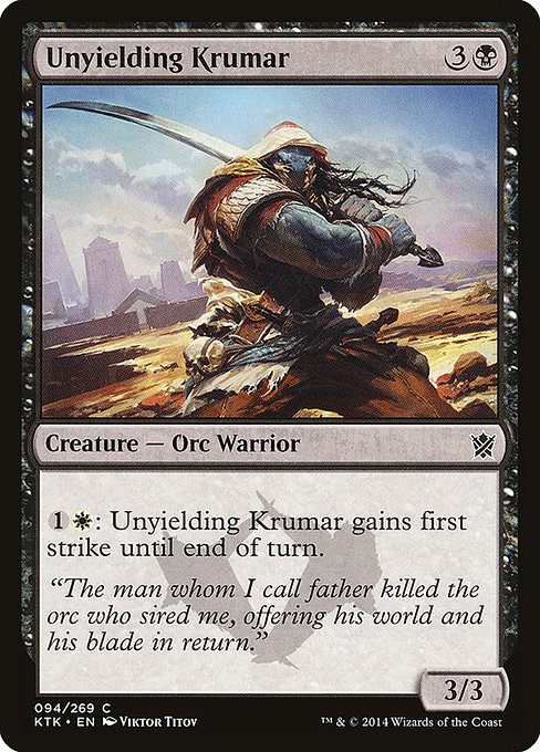 Unyielding Krumar [Foil]