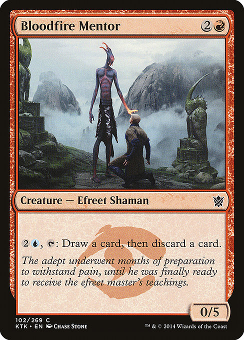 Bloodfire Mentor [Foil]
