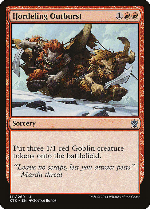 Hordeling Outburst [Foil]
