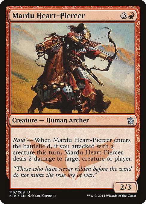 Mardu Heart-Piercer [Foil]
