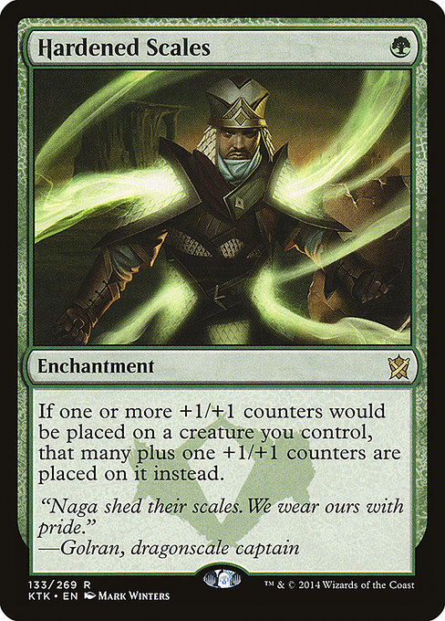 Hardened Scales [Foil]