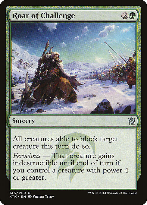 Roar of Challenge [Foil]