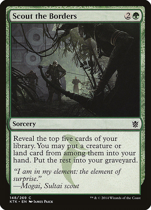 Scout the Borders [Foil]