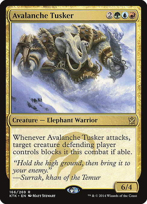 Avalanche Tusker [Foil]