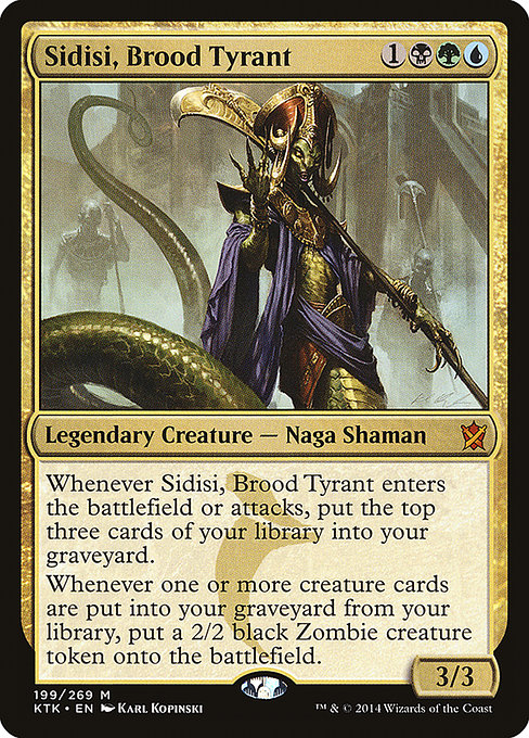 Sidisi, Brood Tyrant [Foil]